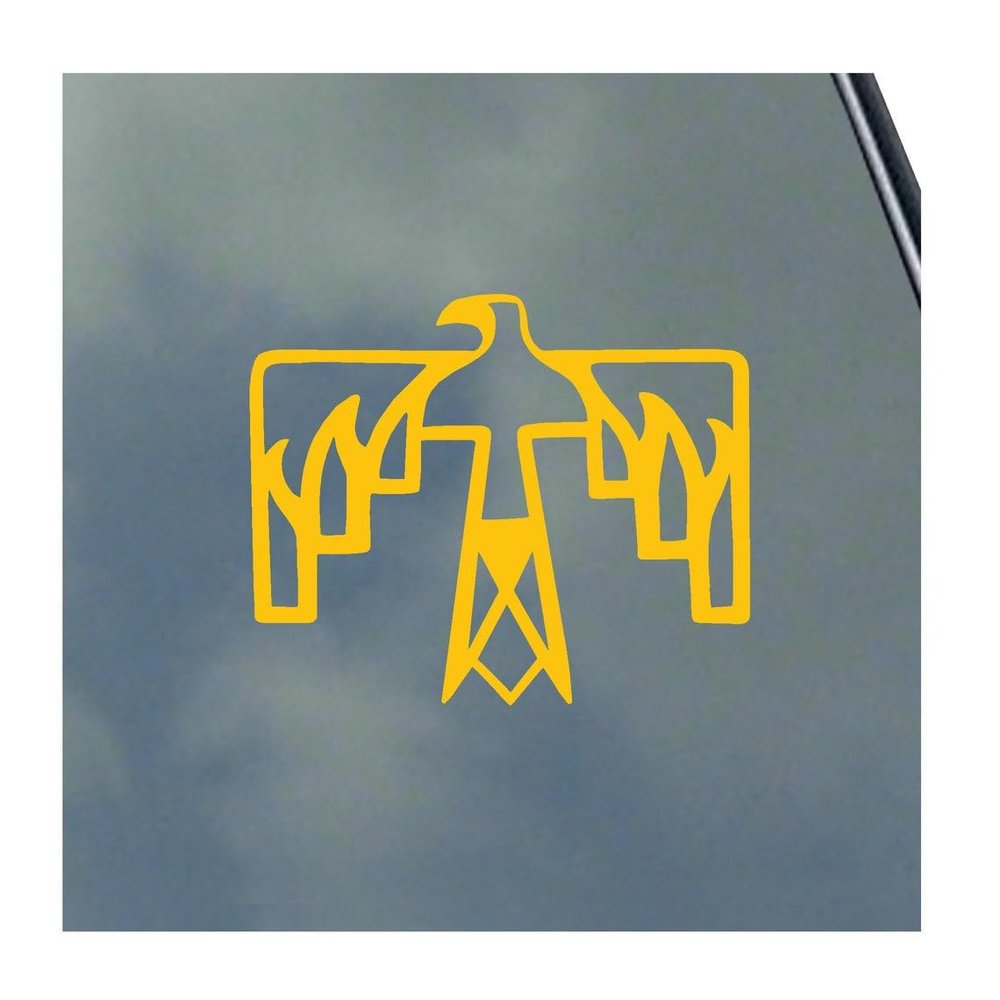 Thunderbird Vinyl Sticker Decal by KLO Graphics Native American Legendary Cryptid First Nations