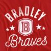 Bradley University Official Braves Unisex Adult T-Shirt, Braves, 5X-Large view 2