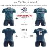 ORKY Customize Soccer Jersey, Personalized Name Number for Men/Youth/Kids, Quick Dry Team Uniform(Blue 160cm) view 2