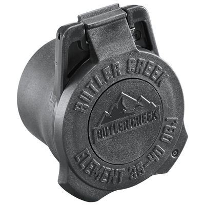 Butler Creek Element Scope Cap Objective 40mm, Black Riflescope Cap ESC40