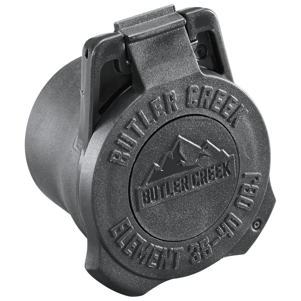 Butler Creek Element Scope Cap Objective 40mm, Black Riflescope Cap ESC40