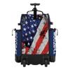 Boombah Rolling Catchers Superpack 2.0 Baseball/Softball Gear Bag - 23-1/2" x 13-1/2" x 9-1/2" - USA Baseball Royal Blue/Red/White - Telescopic Handle - Holds 4 Bats - Wheeled Version view 3