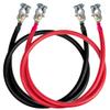 2/0 UL 1426 Battery Cables - 39 ft Marine Grade Wire Tinned Copper Oxygen-Free Insulated - Standard PVC Wire with 2 Lug + 2 Terminals for Boat, Automotive, Speakers, Solar, Camper, RV & Trailers view 1