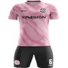 ORKY Customize Soccer Jersey, Personalized Name Number for Men/Youth/Kids, Quick Dry Team Uniform(Pink 150cm) view 1
