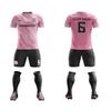 ORKY Customize Soccer Jersey, Personalized Name Number for Men/Youth/Kids, Quick Dry Team Uniform(Pink 150cm) view 3