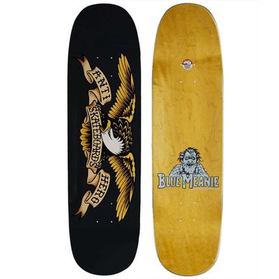 Anti Hero Skateboard Deck Shaped Eagle Blue Meanie 8.75" x 32.55" Navy