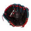 Wilson 2022 A2000 Pedrioa Fit X2SS 11" Infield Baseball Glove - Black/Red/Blue, Right Hand Throw view 2