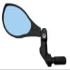 Hafny NEW Bar End Bike Mirror, HD Automotive Grade Glass Lens, Large Surface, Shatterproof, Multi-Angle Adjustable, E-Bike Mirrors, (HF-M902LB-FR08 (Left Side, Blue Glass)) view 1