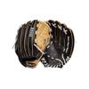 Wilson 2022 A500 Siren 12.5" Fastpitch Outfield Glove - Left Hand Throw, Black/Blonde/Yellow view 1
