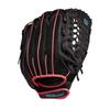 Wilson 2022 A440 Flash 12" Fastpitch Outfield Glove - Left Hand Throw, Black/Pink/Tropical Blue view 4