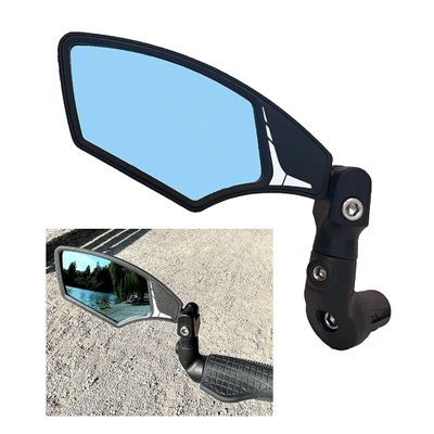 Hafny Bar End Bike Mirror HF-M900LS-FR08 (HF-M900LB-FR08 (Left Side, Anti-glare Blue Glass))