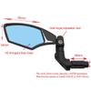 Hafny Bar End Bike Mirror HF-M900LS-FR08 (HF-M900LB-FR08 (Left Side, Anti-glare Blue Glass)) view 2