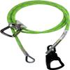 Steel Core Flip Line for Tree Climbing, 1/2 in x 8 ft - USA Made, The Vine All-in-One Flipline Kit with Aluminum Swivel Eye Snap Hook, Arborist Equipment Positioning Lanyard for Climbing Trees view 1