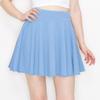 ALWAYS Women's Flared Mini Skater Skirt - High Waist Casual Stretch Basic Skirt Denim S view 2