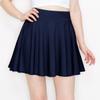 ALWAYS Women's Flared Mini Skater Skirt - High Waist Casual Stretch Basic Skirt Navy M view 2