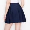 ALWAYS Women's Flared Mini Skater Skirt - High Waist Casual Stretch Basic Skirt Navy M view 4