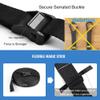 YOELVN Wood Gymnastic Rings with Adjustable Number Suspension Trainer Straps with Cam Buckle 15ft Olympic Rings 32/28mm Heavy Duty 1543/992lbs for Pull Up Bar Workout Exercise Gym Hanging Rings Indoor view 4
