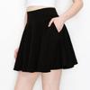 ALWAYS Women's Flared Mini Skater Skirt - High Waist Casual Stretch Basic Skirt Black M view 3