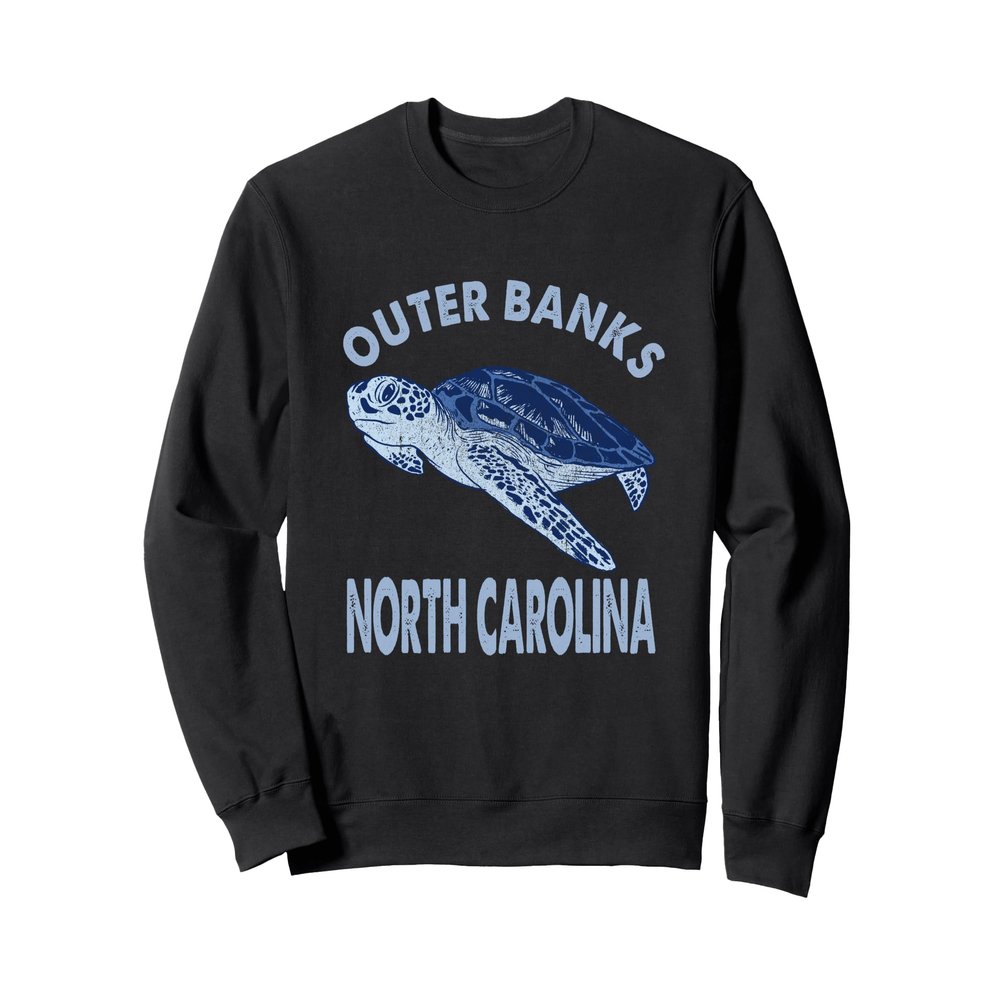 Outer Banks North Carolina Sea Turtle OBX Sweatshirt