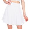 ALWAYS Women's Flared Mini Skater Skirt - High Waist Casual Stretch Basic Skirt Ivory L view 3