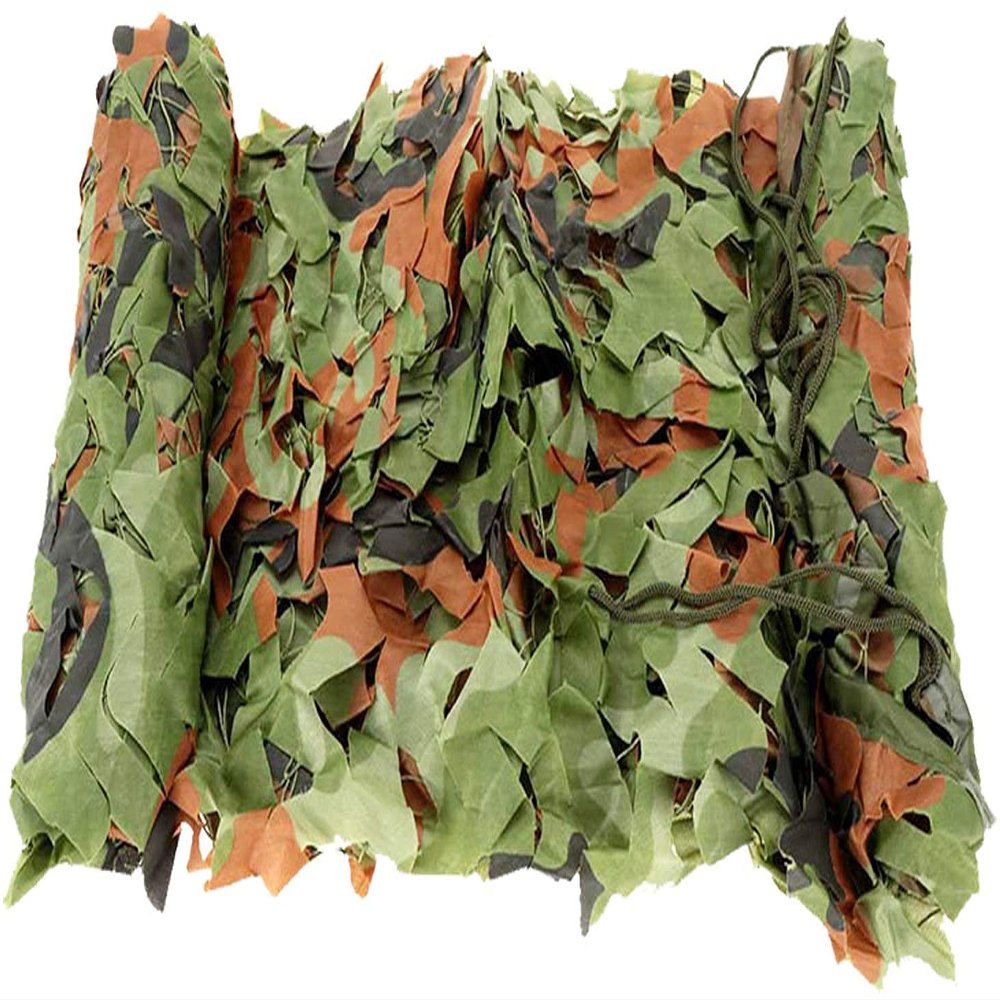 Sun Shade Camo NettingSun Protection Hunting Hidden Camo Netting for Outdoor Sunshade Jungle Bird Oxford Fabric Camo Netting, Camo Netting Poles EIIDJFF