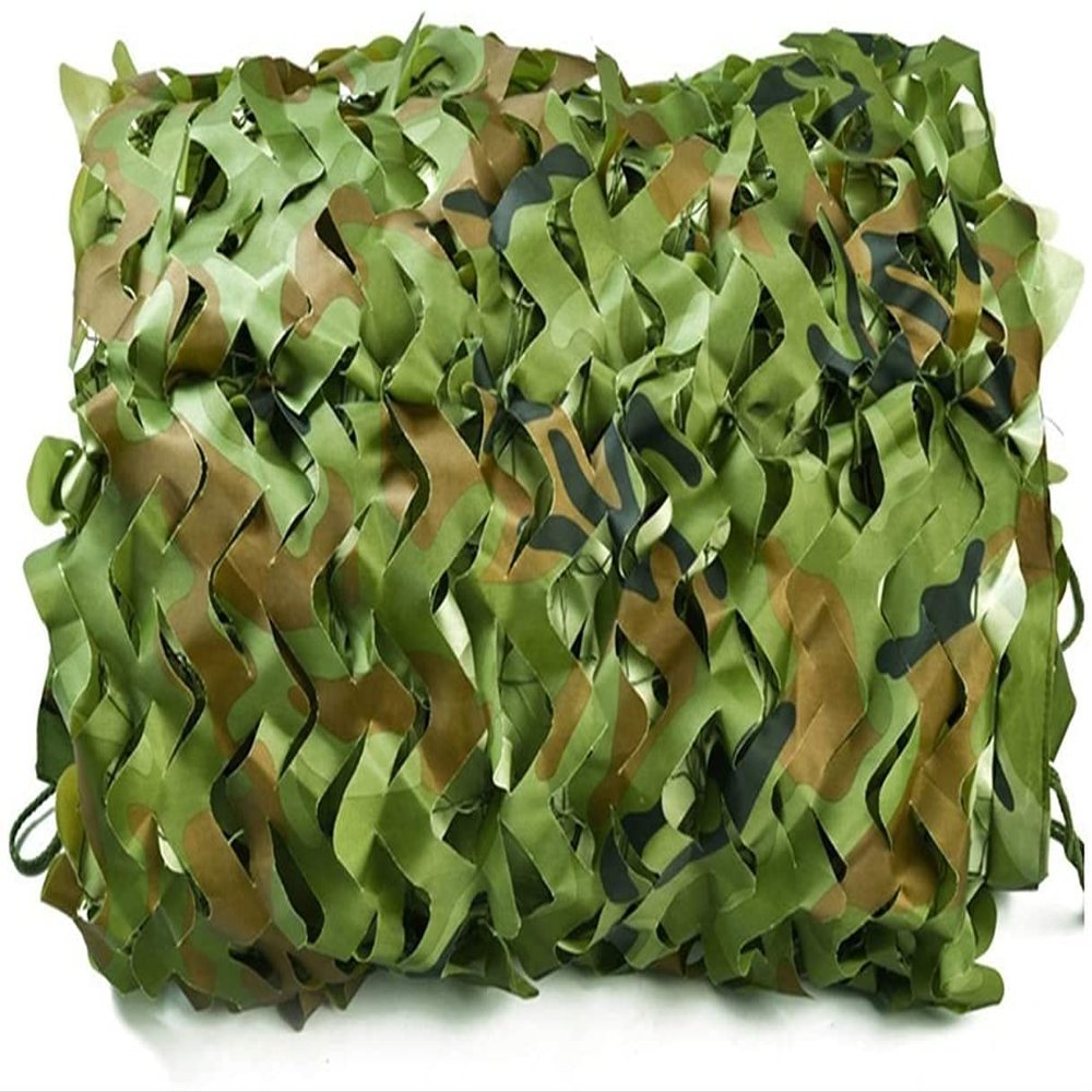 EIIDJFF Sun Shade Camo NettingCamo Netting Poles Oxford Fabric Camo Netting Great for Sunshade Camping