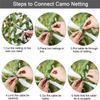 EIIDJFF Sun Shade Camo NettingCamouflage Tarp Mesh Net Oxford Fabric Camo Netting for Hunting Sunshade Decoration Fence view 2