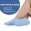 EPEIUS Baby Socks - Non-slip Ankle Socks with Grips, Thick Cotton, 6 Pair Pack, Solid Color Boys, 6-12 Months view 2