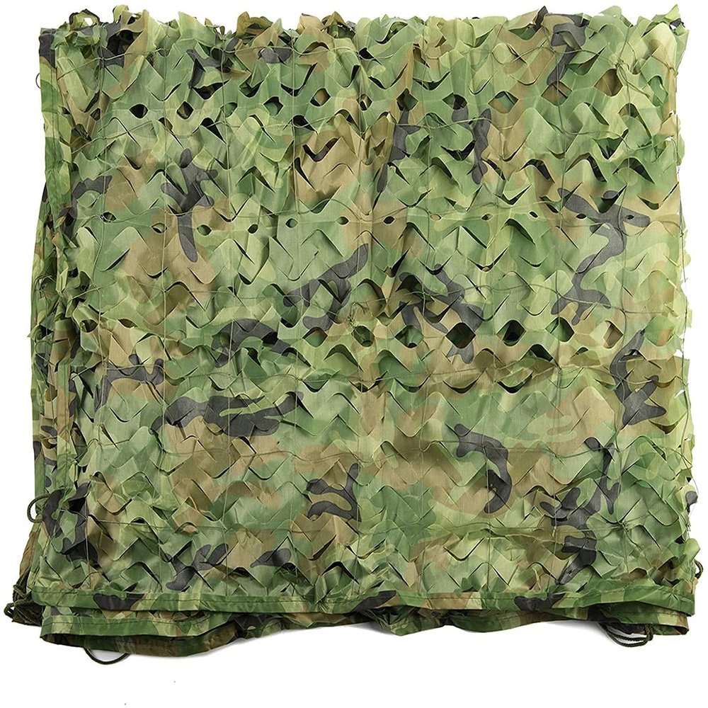 EIIDJFF Sun Shade Camo NettingCamouflage Tarp Mesh Net Oxford Fabric Camo Netting for Hunting Sunshade Decoration Fence