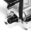 VIEWALL Bike Pedals Toe Cages - 9/16" Spin Bike Pedal with Straps and Toe Clips for Outdoor Cycling and Indoor Exercise Bike, Replacement Alloy Multi-Purpose Bicycle Pedals view 3