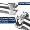 Chestnut-YX Titanium Bicycle Stem Bike Stem 25.4mm/31.8mm 5 Degree Bike Handlebar Stem for Mountain Bike Road Bike BMX MTB,Stem X Length 50/60/70/80/90/100/110/120mm (31.8mm, 50mm) view 3