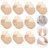 Sintege 10 Pairs Women's Toe Topper Socks with Padding Pads Covers Forefoot Pads Cushions Half Socks Non Skid Reusable Protectors (Nude) view 1
