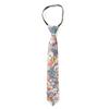 Spring Notion Boys' Cotton Floral Print Zipper Neckties in Trendy Colors, 53-Lavender Haze Small view 1