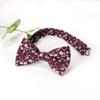 Spring Notion Boy's Cotton Floral Print Pre-tied Bow Tie, 47-Wine Large view 2