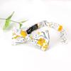 Spring Notion Boy's Cotton Floral Print Pre-tied Bow Tie, 49-Marigold Small view 2