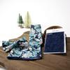 Spring Notion Men's Skinny Slim Cotton Floral Print Neckties in colors matching David's Bridal, 50-Marine view 4