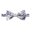Spring Notion Men's Cotton Floral Print Pre-tied Bow Tie for Wedding Summer Party Dressy and Casual, 54-Steel Blue view 1