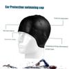 TOSSPER Adult Silicone Swimming Cap Hair Waterproof Swim Hat for Men and Women Swim Pool view 3