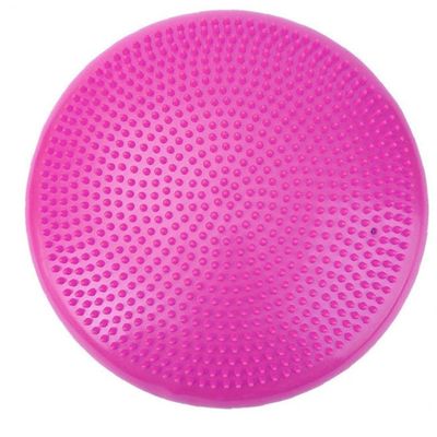 TOSSPER 1pc Inflatable Half Sphere Yoga Balls, Massage Ball Trainer Balancing Ball for Yoga Pilates Fitness Labour 33cm