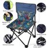 Anbt Folding Camping Chair Portable Outdoor 330-lb. Capacity with Backrest (Small) view 2