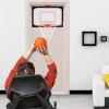 Mini Basketball Hoop Kit, Home Office Kindergarten Door Wall-Mounted Basketball Hoop, with 2 Balls and Complete Basketball Accessories (Size : 17.9x12in) view 3