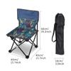 Anbt Folding Camping Chair Portable Outdoor 330-lb. Capacity with Backrest (Large) view 2