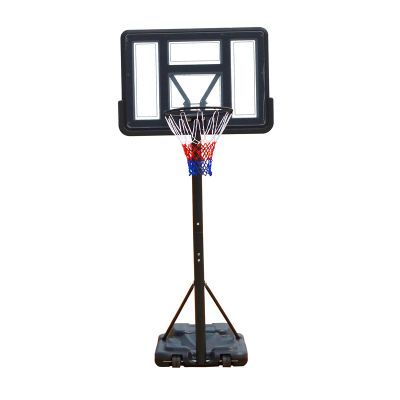 Basketball Hoop Adjustable 150-210cm Basketball Stand, Children's Free Standing Portable Basketball Hoop, with PVC Backboard and 45cm Steel Rim
