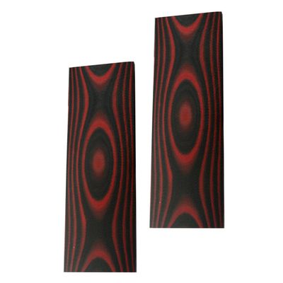 NC HAISDA G10 Scales knife Handle Material Knifemakers Sword DIY Slabs Grips Micarta Blanks Slabs Material pack of 2 Red