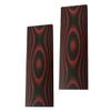 NC HAISDA G10 Scales knife Handle Material Knifemakers Sword DIY Slabs Grips Micarta Blanks Slabs Material pack of 2 Red view 1