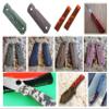 NC HAISDA G10 Scales knife Handle Material Knifemakers Sword DIY Slabs Grips Micarta Blanks Slabs Material pack of 2 Red view 2