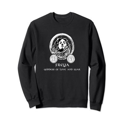 Medieval Norse Viking Mythology - Goddess Freya Sweatshirt