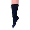AWS/American Made Slouch Scrunch Lightweight Socks for Women Shoe Size 5 to 10 (Black - 1 Pair) view 3