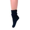 AWS/American Made Slouch Scrunch Lightweight Socks for Women Shoe Size 5 to 10 (Black - 1 Pair) view 4