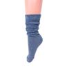 AWS/American Made Slouch Scrunch Lightweight Socks for Women Shoe Size 5 to 10 (Captains Blue - 3 Pair) view 4